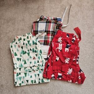 Old Navy Holiday Pajama Pants Small & Med